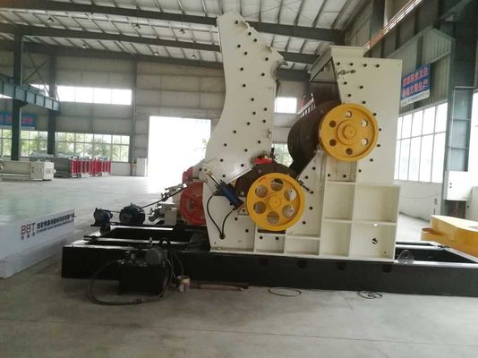 180kw Double Rotor Hammer Crusher dengan 36 Hammer dan Toleransi kandungan air Tidak lebih dari 8,5% untuk pengolahan mineral