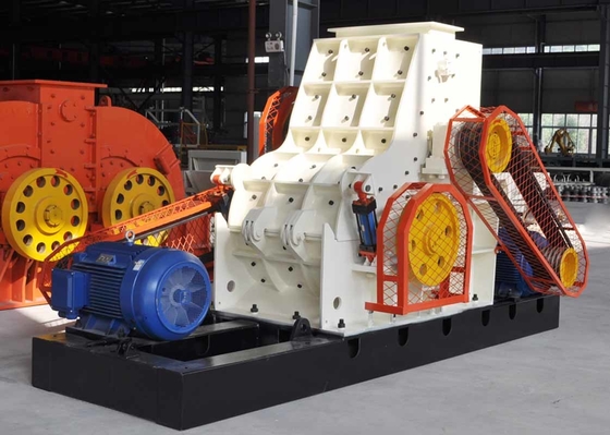 Twin Rotor Primer Hammer Crusher Mill 50Hz Untuk Peralatan Pertambangan
