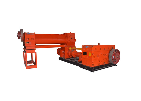 Output tinggi mesin pembuat batu bata tanah merah / mesin pembuat batu bata tanah liat extruder vakum