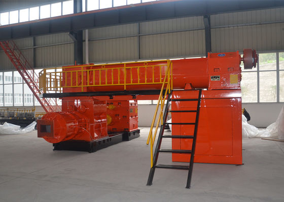 Pabrik Pembuatan Blok Semi Otomatis Mesin model kecil Vacuum Extruder Untuk tanah liat lumpur tanah terbang abu blok