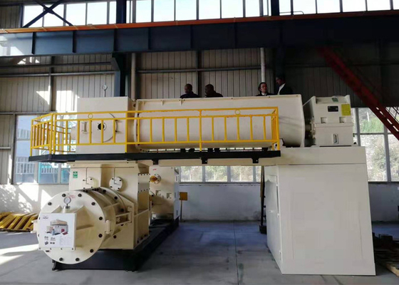 Lini Produksi Batu Bata Tanah Liat Berongga Vacuum Extruder Dengan Ruang Pengering