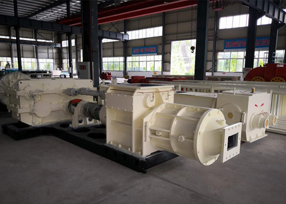 Mesin Pembuat Batako Sepenuhnya Otomatis Mesin Vacuum Extruder Fly Ash Bricks