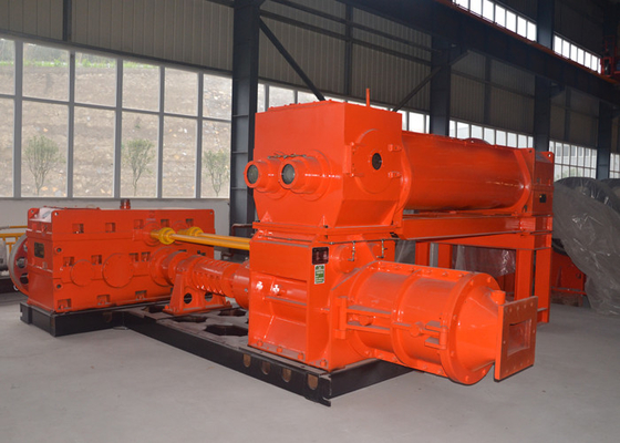 EV Hydraulic Press Automatic Brick Making Machine Vacuum Extruder