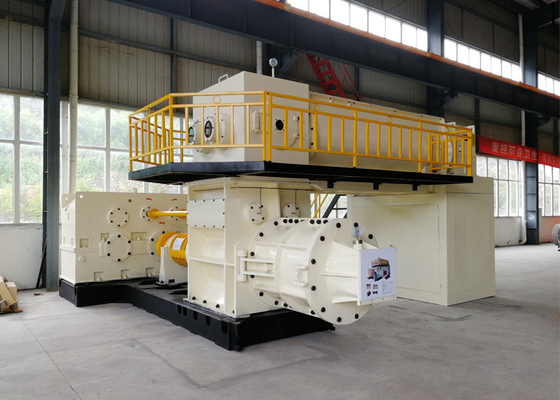 Tanah Liat Fly Ash Bricks Mesin Otomatis Mesin Vacuum Extruder Brick