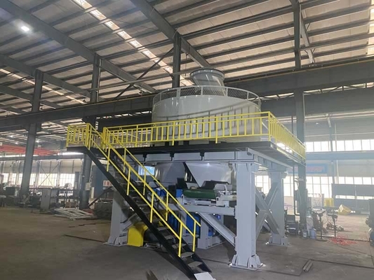 40 - 50 M3 / H Kapasitas Lini Produksi Bata Tanah Liat Pabrik Pan Basah Otomatis Penuh