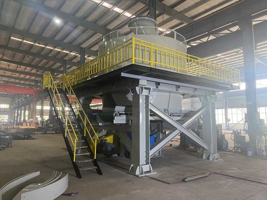 40 - 50 M3 / H Kapasitas Lini Produksi Bata Tanah Liat Pabrik Pan Basah Otomatis Penuh