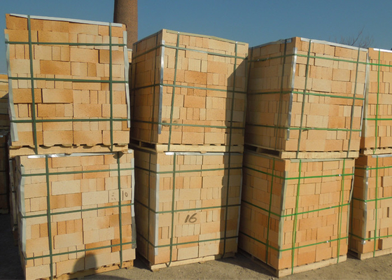 Tunnel Kiln Clay Fire Blocks Isolasi Termal Bahan Bata Tahan Api Dasar
