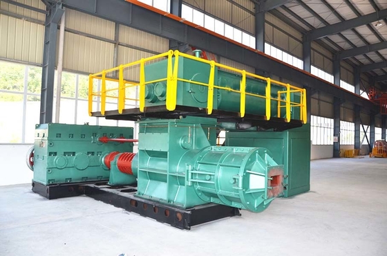30000kg Berat Auto Vacuum Extruder Clay Brick Machine Operasi Stabil