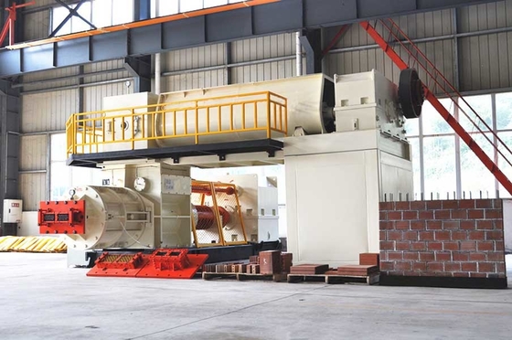 Mesin Ekstrusi Bata Tanah Liat Extruder Vakum Besar Pengecoran Cetakan Baja Karbon