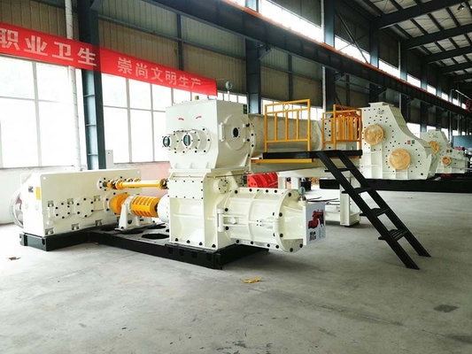 Mesin Ekstrusi Bata Tanah Liat Extruder Vakum Besar Pengecoran Cetakan Baja Karbon