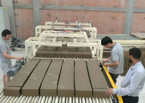 Mesin Bata Vakum Otomatis Penuh Peralatan Blok Berongga 304 Stainless Steel