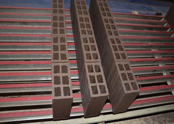 Mesin Pemotong Bata Tanah Liat Presisi Tinggi dengan Panjang Irisan 2.1 m dan 12-16 Potongan per Menit Model QTQD-1