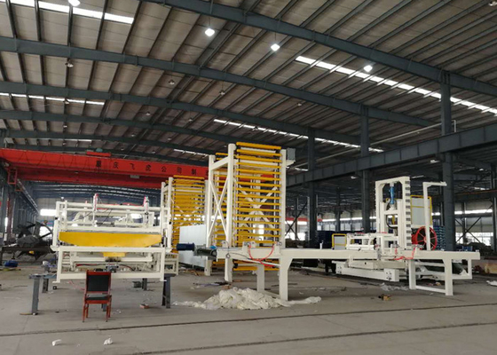 Sistem pemuatan dan pembongkaran pelat bata tanah liat pengering terowongan dan kiln terowongan