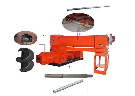 Bangladesh Clay Mud Fly Ash Solid Block Red Brick Membuat Mesin Pengekstrusi Vakum Bata Api Otomatis