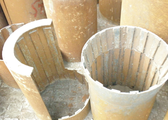 Clay Brick Extruder Spare Parts Taper Mud Cylinder Lining Wearproof