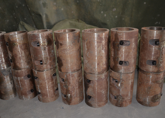 Quenching Brick Making Machinery extruder mouth spare Parts Tinggi Mn Anti Korosi