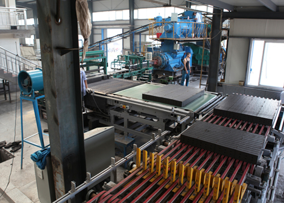 Lini Produksi Bata Tanah Liat Berongga Otomatis Robot Block Stacking Machine
