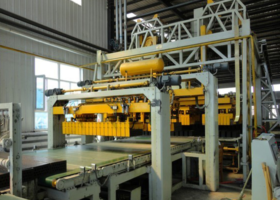 Lini Produksi Bata Tanah Liat Berongga Otomatis Robot Block Stacking Machine