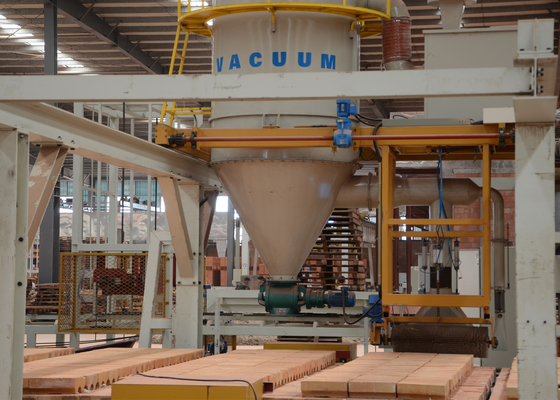 Vacuum Tunnel Kiln Car Cleaner Otomatis Untuk Pembersihan Kiln Cart