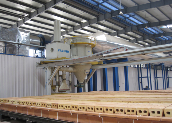 Kontrol PLC Perangkat Pembersih Mobil Clay Brick Tunnel Kiln Otomatis