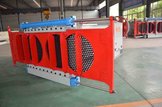 Mesin Pembuat Bata Merah Industri Front Grid Mixer Kapasitas 90-130 T / H