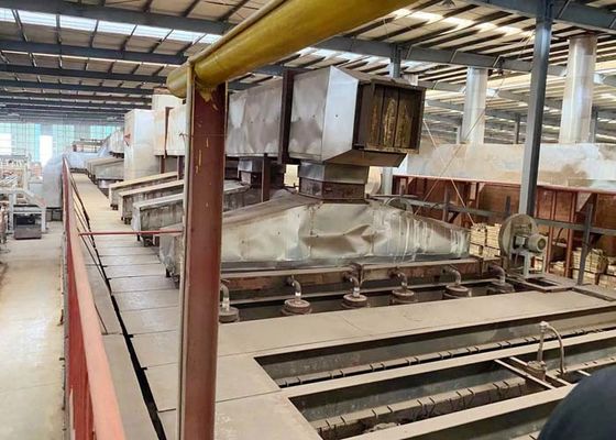 Jalur Produksi Otomatis Terowongan Tungku untuk Pembuatan Blok Berongga Tanah Liat dengan Pengering Terowongan dan Kapasitas Besar 800 ton/hari