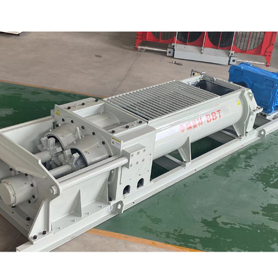 Bahan Baku Bata Tanah Liat Double Shaft Mixer Tunnel Kiln 75kw