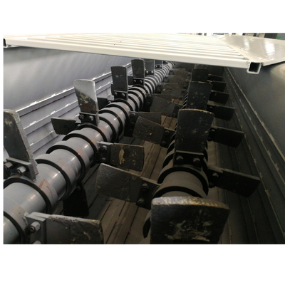 Bahan Baku Bata Tanah Liat Double Shaft Mixer Tunnel Kiln 75kw