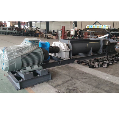 Bata Tanah Liat Padat / Berongga Membuat Mixer Poros Ganda 30 Rpm Berputar