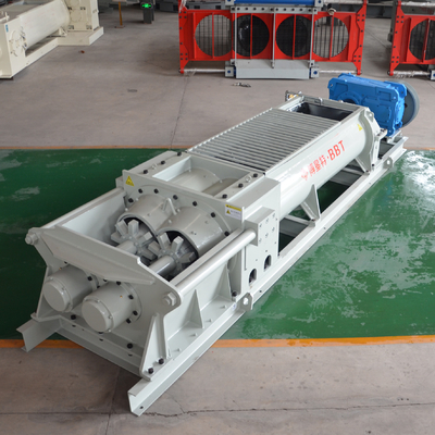 Mesin pencampuran pabrik batu bata otomatis lengkap model baru Double Shaft Mixer Untuk Brick Tanah liat lini produksi