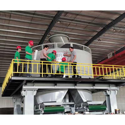 BBT TWPM-185 Wheel Wet Pan Mill Tanah liat Brick Making Line Peralatan penggilingan Edge Runner Mill