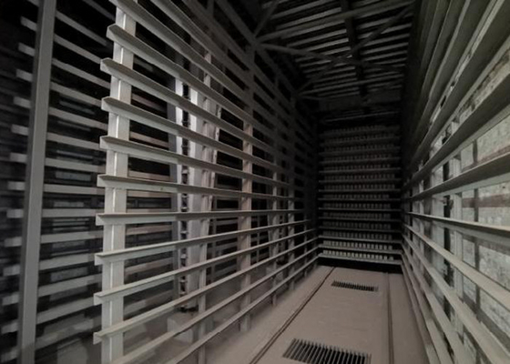 290KW Mesin Pengering Bata Tanah Liat Otomatis Sistem Ruang Pengeringan Blok Tanah