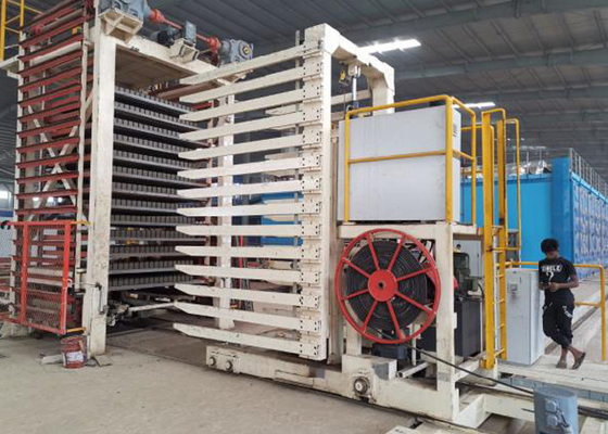 290KW Mesin Pengering Bata Tanah Liat Otomatis Sistem Ruang Pengeringan Blok Tanah