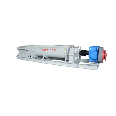 75kw Double Shaft Horizontal Feed Mixer Mesin Pencampur Bata Tanah Liat