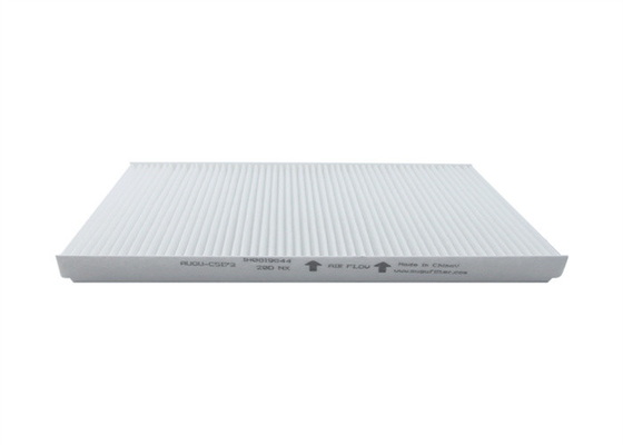 Filter Udara Mobil Serat Karbon Aktif Bingkai Aluminium Panel Serat Sintetis Pra-Filter
