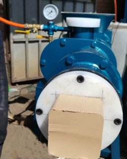 Mesin Tembikar Pug Mill Mesin Pencampur Vacuum Extruder Bata Tanah Liat Kecil