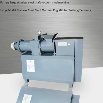 Mesin Pemurnian Lumpur Vakum Untuk Pengekstrusi Tembikar Clay Mud Pug Mill