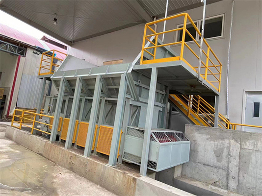 Clay Box Feeder 10800 kg Kapasitas tinggi untuk 380V/440v Tegangan di tanah liat batu bata