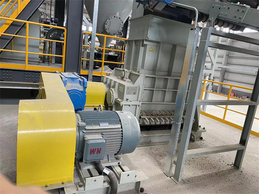 Blok tanah liat Pabrik Bahan baku Penghancur Roller Mesin Roll Crusher