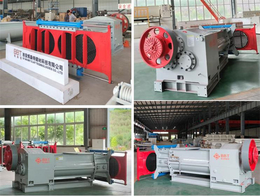 Blok Lubang Besar Membuat Mesin Mixer Extruder Mesin Pencampuran Filter Diameter Reamer 650mm