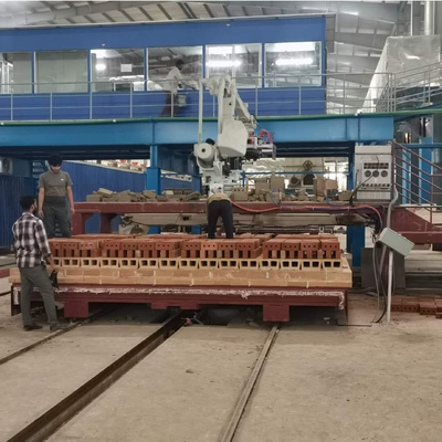 Kapasitas Besar Tanah liat Brick Tunnel Kiln Dengan Teknik Baru Brick Dryer Chamber Proyek Desain