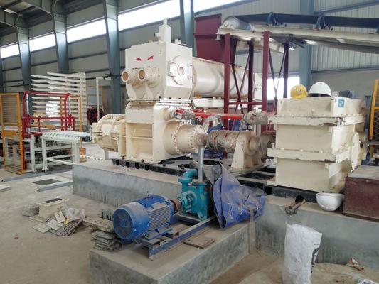 EV50A Mesin pembuatan batu bata tanah liat penuh otomatis BBT proyek kiln terowongan