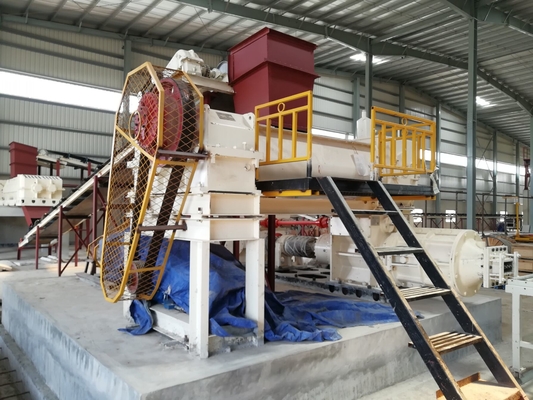 4.2Mpa Vakuum Extrusion Clay Brick Making Machine Untuk Auto Brick