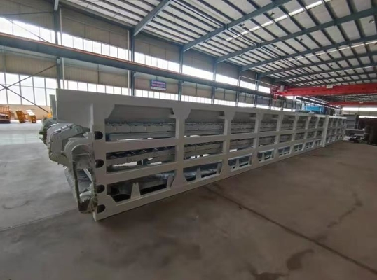 Feeder kotak tipe baja kapasitas besar untuk garis pembuatan blok berongga feeder kotak tanah liat