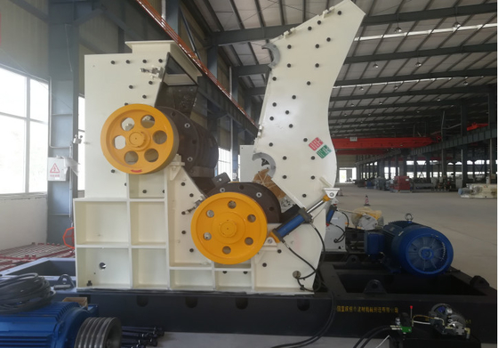 Penghematan Energi Otomatis 90-120 t/h Dual-Rotor Hammer Crusher untuk kebutuhan menghancurkan