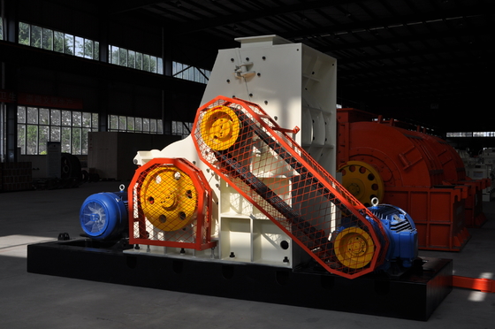 Dual-Rotor Hammer Crusher Roller Crusher untuk Mesin Crushing Pabrik Bata Clay
