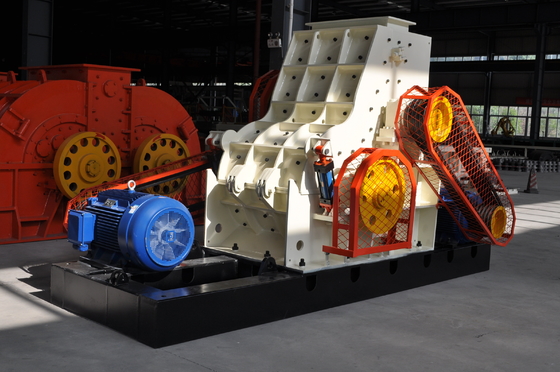 Crusher Hammer Dual-Rotor untuk Blok Red Hollow Bata Tanah Bata Tunnel Tunnel Kiln Project Roller Crusher Mesin