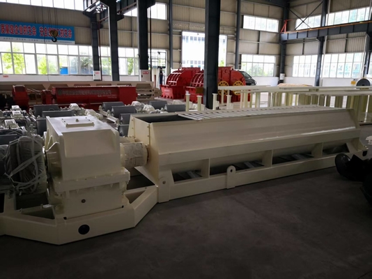 Mixer tanah liat poros ganda untuk pembuatan batu bata tanah liat