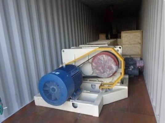 Twin Shaft Tanah / Batubara Mixer Untuk Solid Blok Membuat Mesin Di Brick Factor