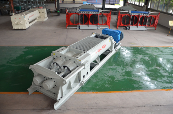 Bahan Bata Batu Bata Clay Mixmaster Double Shaft Mixer Lumpur Tanah Bata Bata Peralatan